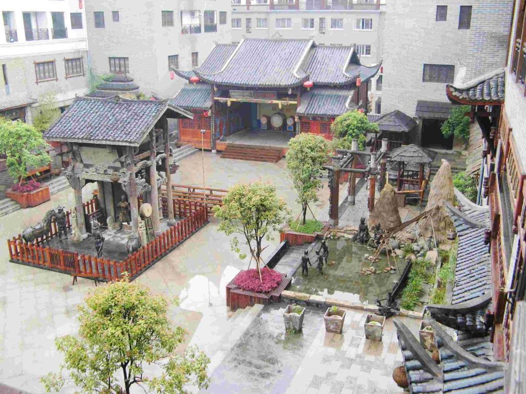 Bajie Youth Hostel Zhangjiajie Oda fotoğraf